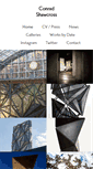Mobile Screenshot of conradshawcross.com